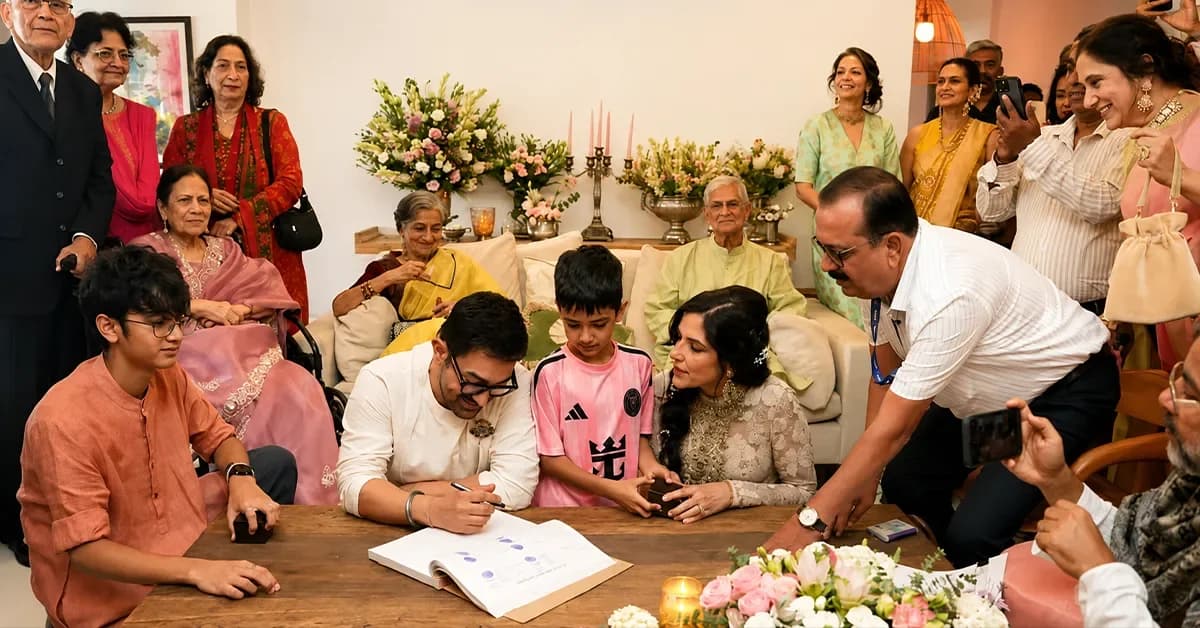 Aamir Khan Chose a Regal Ruby Gemstone Ring for His Wife, Gauri Spratt